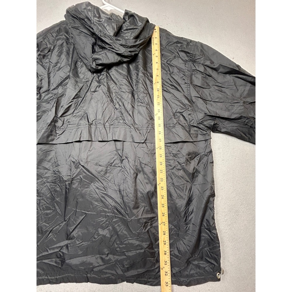 Foot Locker Anorak Jacket Nylon Ripstop Black XXXL Mens - Picture 6 of 9